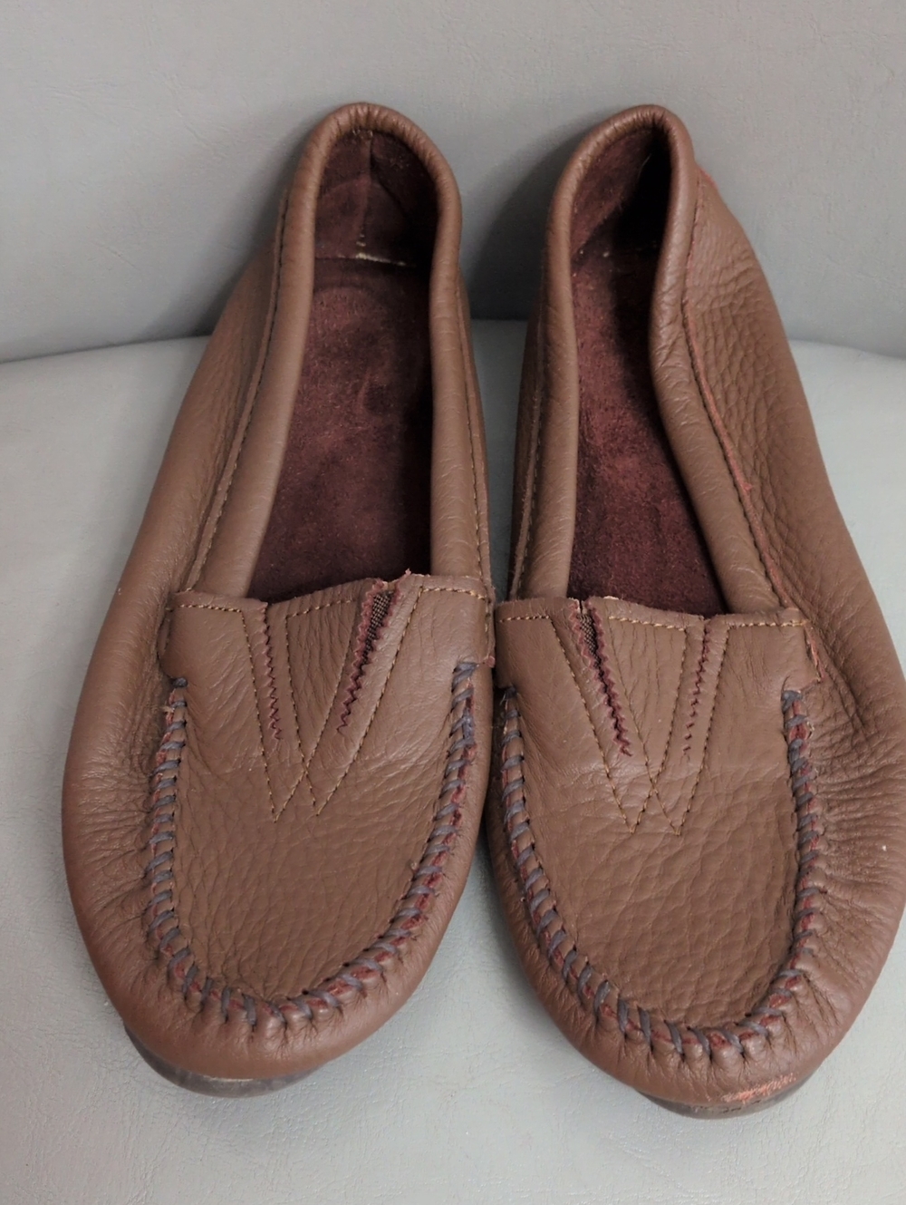 Minnetonka Gore Deerskin Moccasins